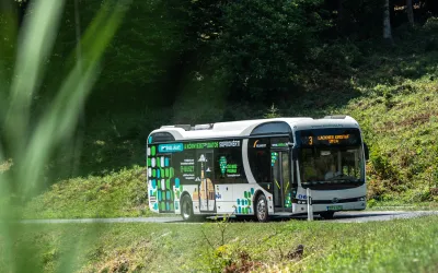 Elektormos busz Sopronban