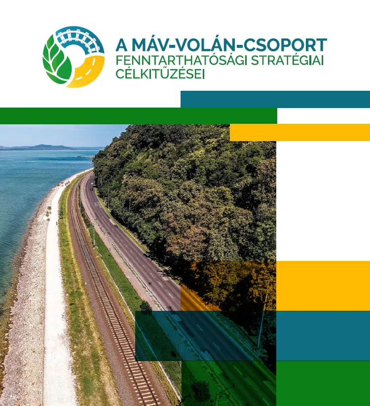 MÁV-csoport fenntarthatósági kiadvány
